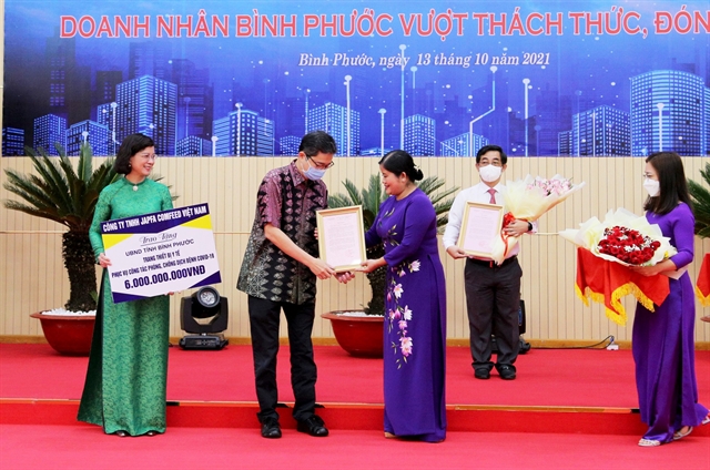 Japfa Vietnam donates medical equipment to field hospital in Bình Phước Province